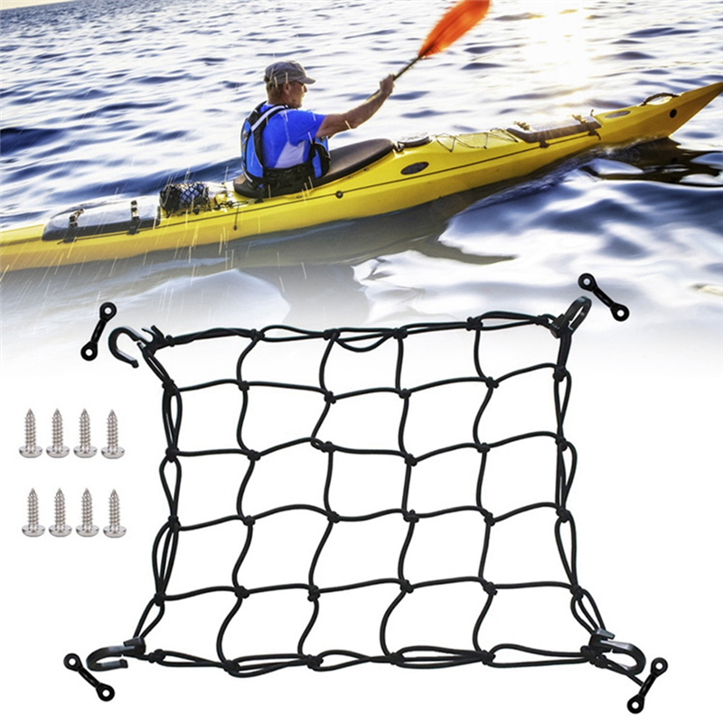 Deck Cargo Net with Lashing Ho - Fishing Kayak Crate บทวิจารณ์และราคา