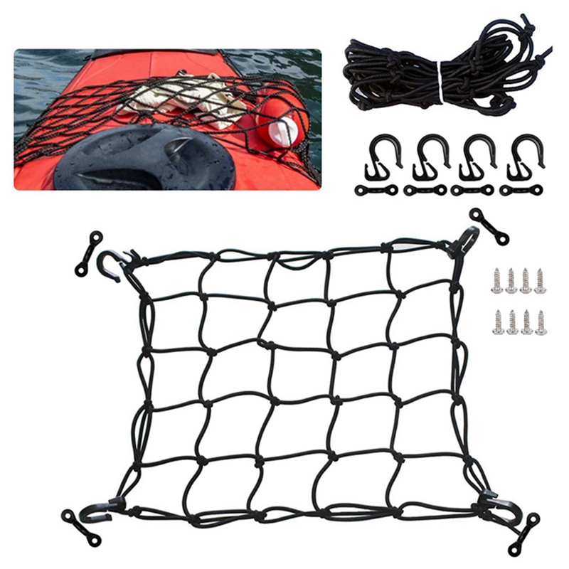 Deck Cargo Net with Lashing Ho - Fishing Kayak Crate บทวิจารณ์และราคา
