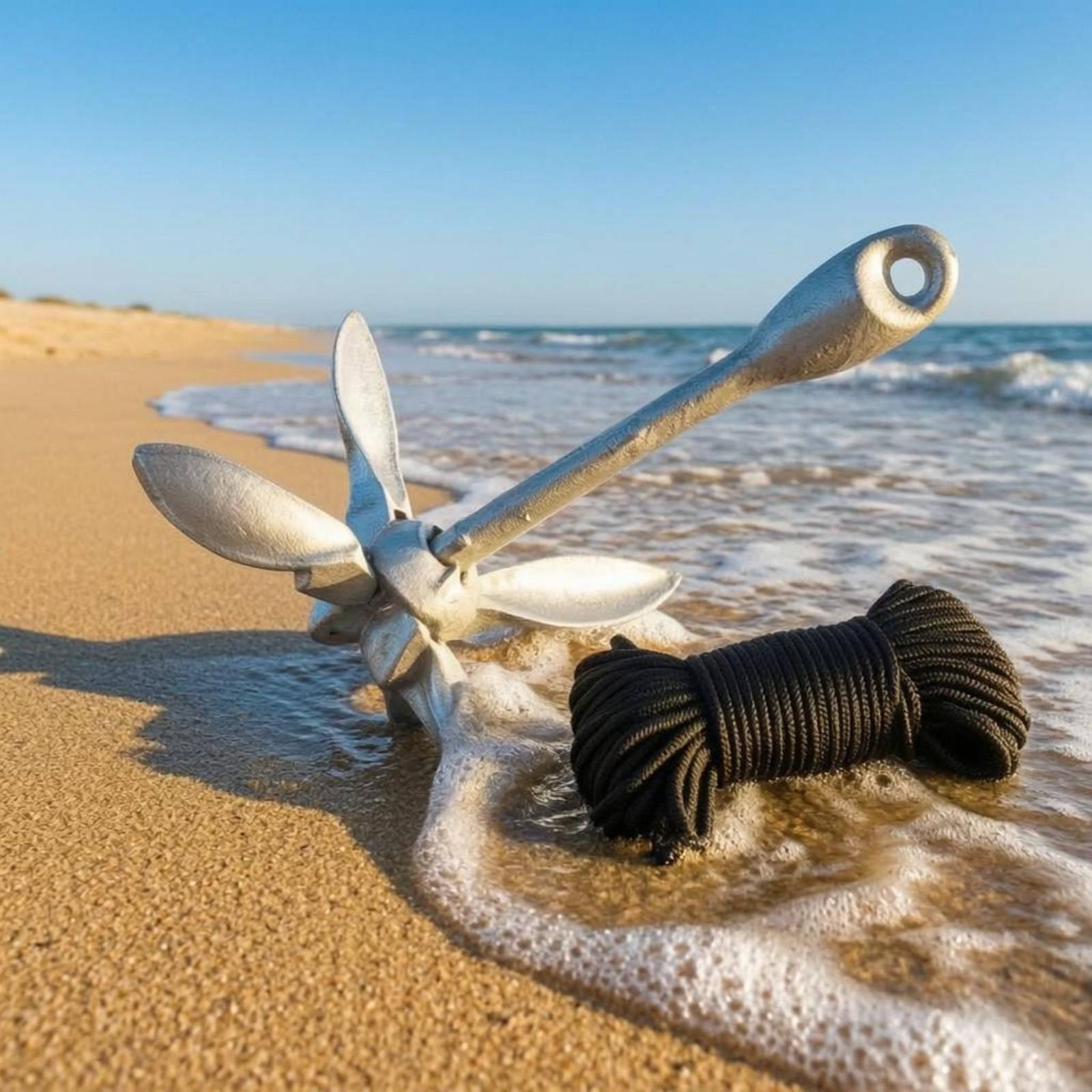 1.5 Kg Boat Anchor Rope Set Sp - Fishing Kayak Anchor บทวิจารณ์และราคา