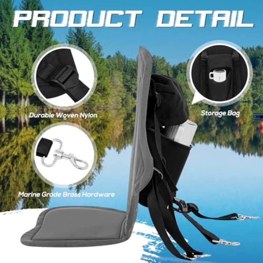 Pack Padded Kayak Seat Fishing - Fishing Kayak Storage Bag บทวิจารณ์และราคา