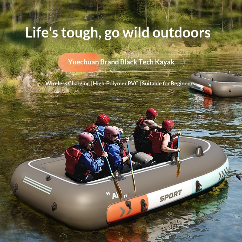 Inflatable Tandem Fishing Kaya - Fishing Kayak Inflatable บทวิจารณ์และราคา