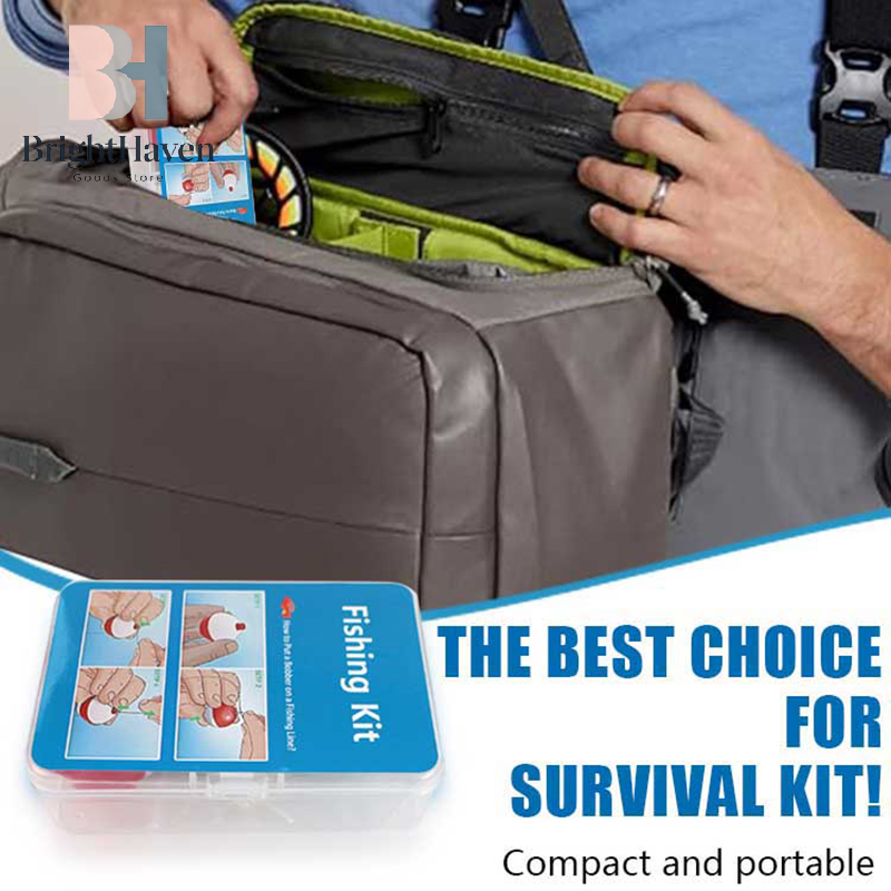 24Pcs/Set Emergency Fishing Ki - Fishing Kayak Crate บทวิจารณ์และราคา