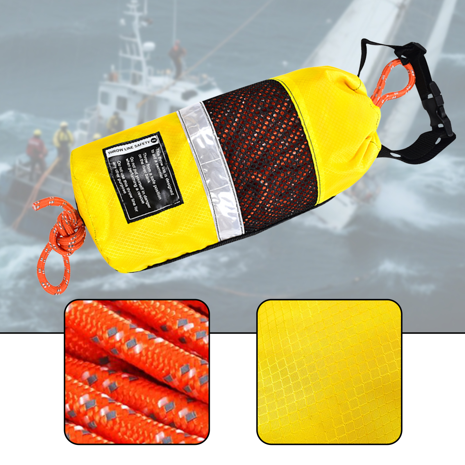 Throw Bag for Water Rescue Mar - Fishing Kayak Crate บทวิจารณ์และราคา