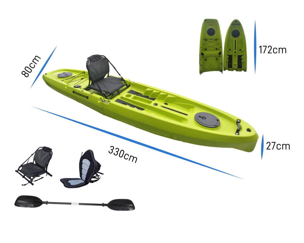 2025 NEW Modular Kayak 11ft Si - Fishing Kayak Sit In บทวิจารณ์และราคา