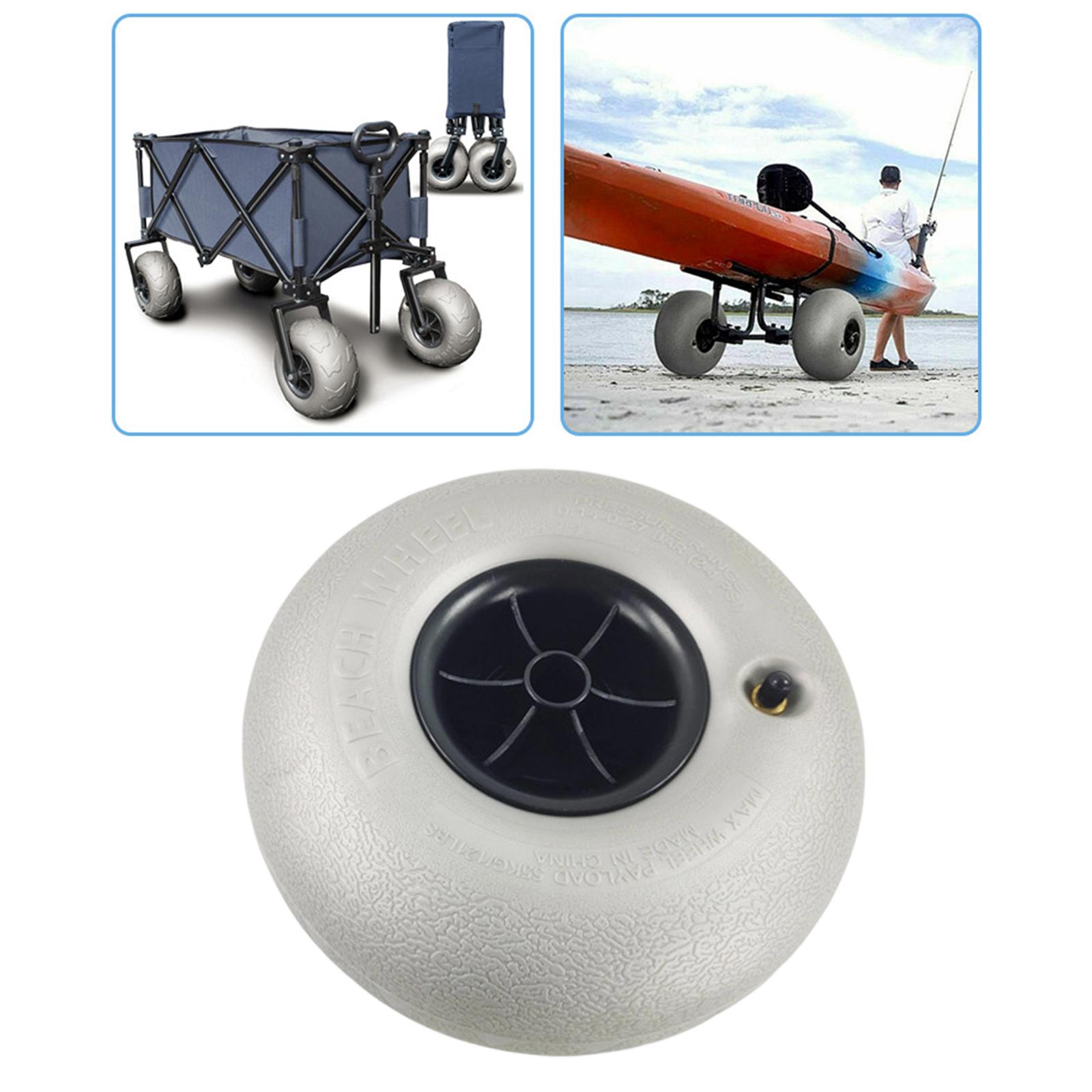 Sturdy PVC Balloon Wheels for  - Fishing Kayak Cart บทวิจารณ์และราคา