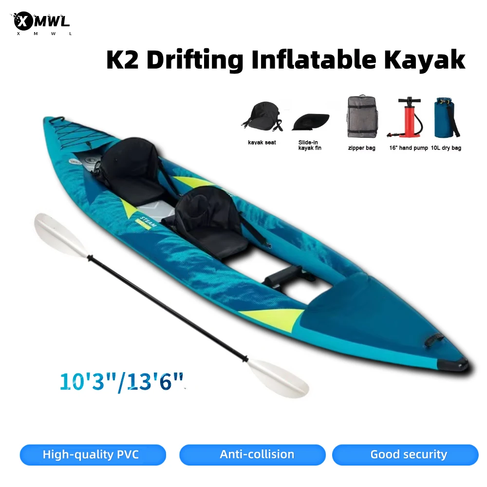 Canoe Kayak Inflatable Boat 1- - Fishing Kayak Paddle บทวิจารณ์และราคา