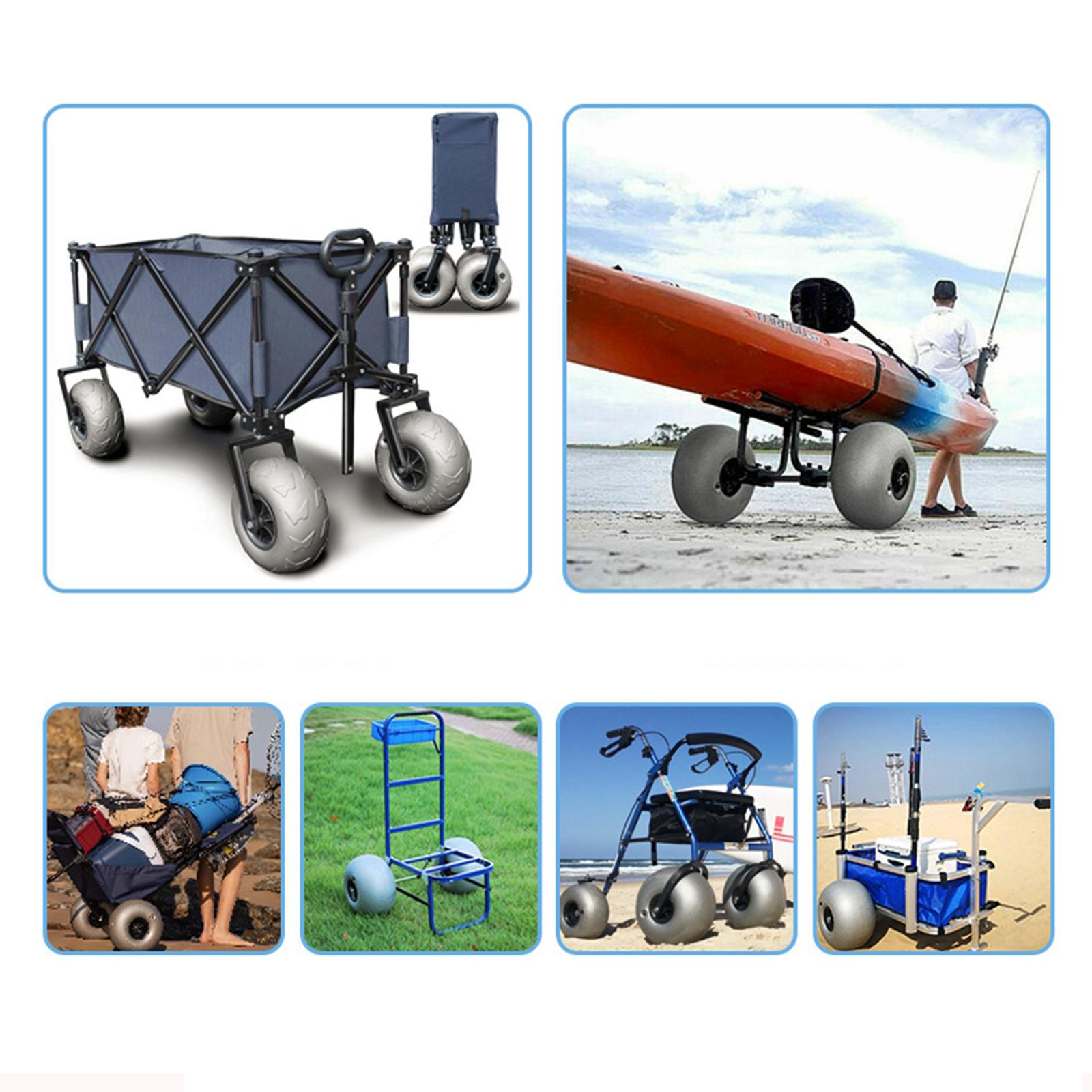 Balloon Wheels Cart Kayak Trol - Fishing Kayak Cart บทวิจารณ์และราคา