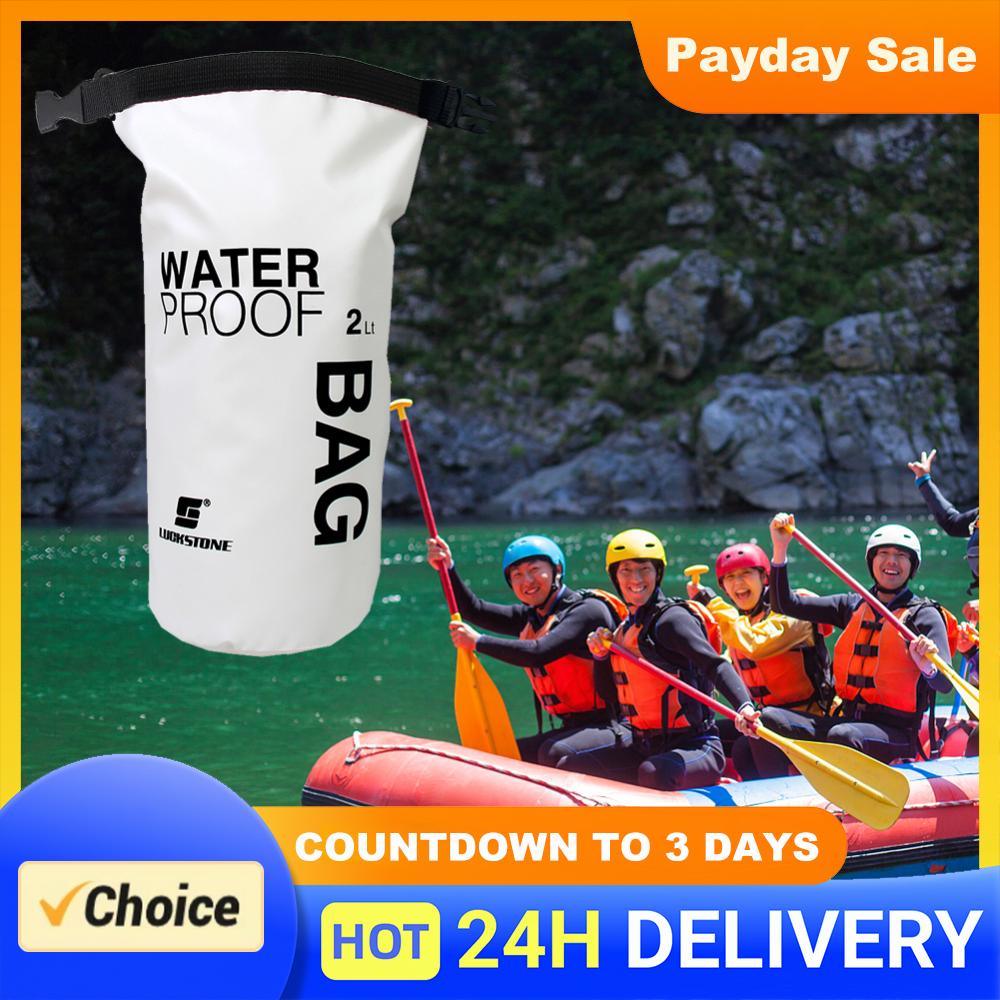 2L Swimming Water Bag Ultralig - Fishing Kayak Storage Bag บทวิจารณ์และราคา
