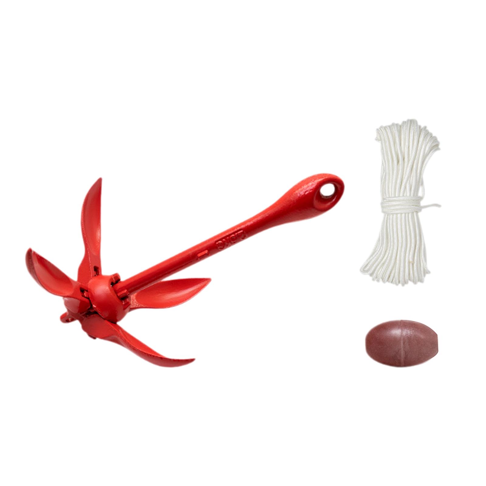 Folding Grapnel Boat Anchor Gr - Fishing Kayak Anchor บทวิจารณ์และราคา