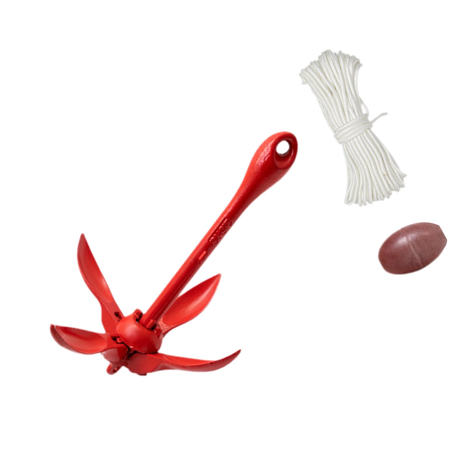 Folding Grapnel Boat Anchor Gr - Fishing Kayak Anchor บทวิจารณ์และราคา