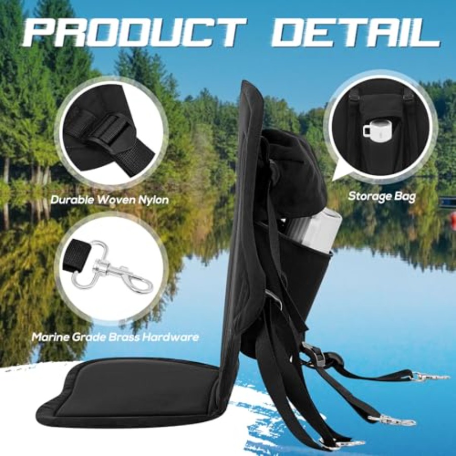 Pack Padded Kayak Seat Fishing - Fishing Kayak Storage Bag บทวิจารณ์และราคา