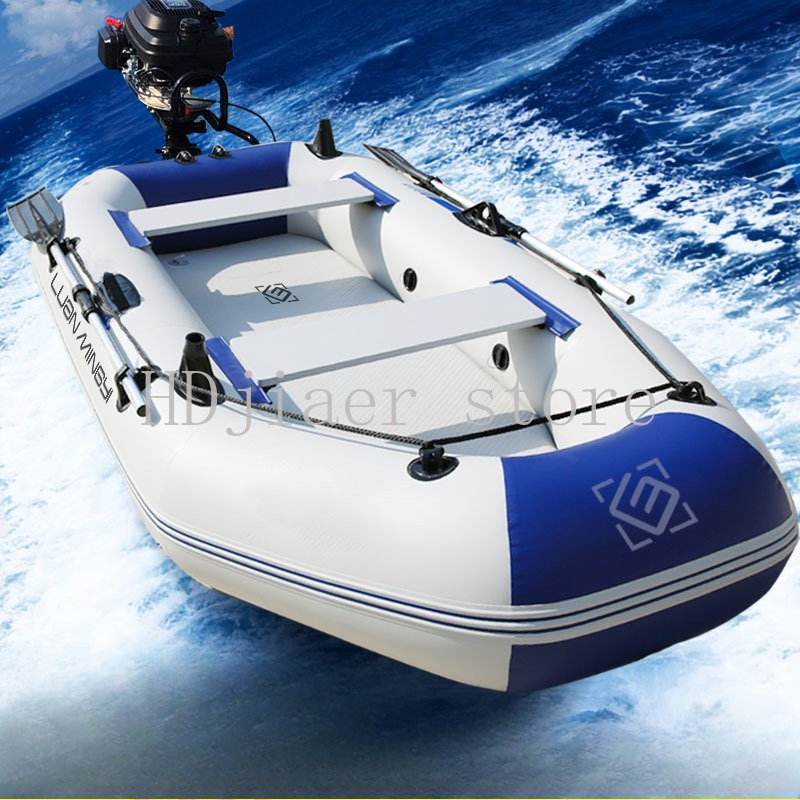 Inflatable Boat with Hard Bott - Fishing Kayak Inflatable บทวิจารณ์และราคา